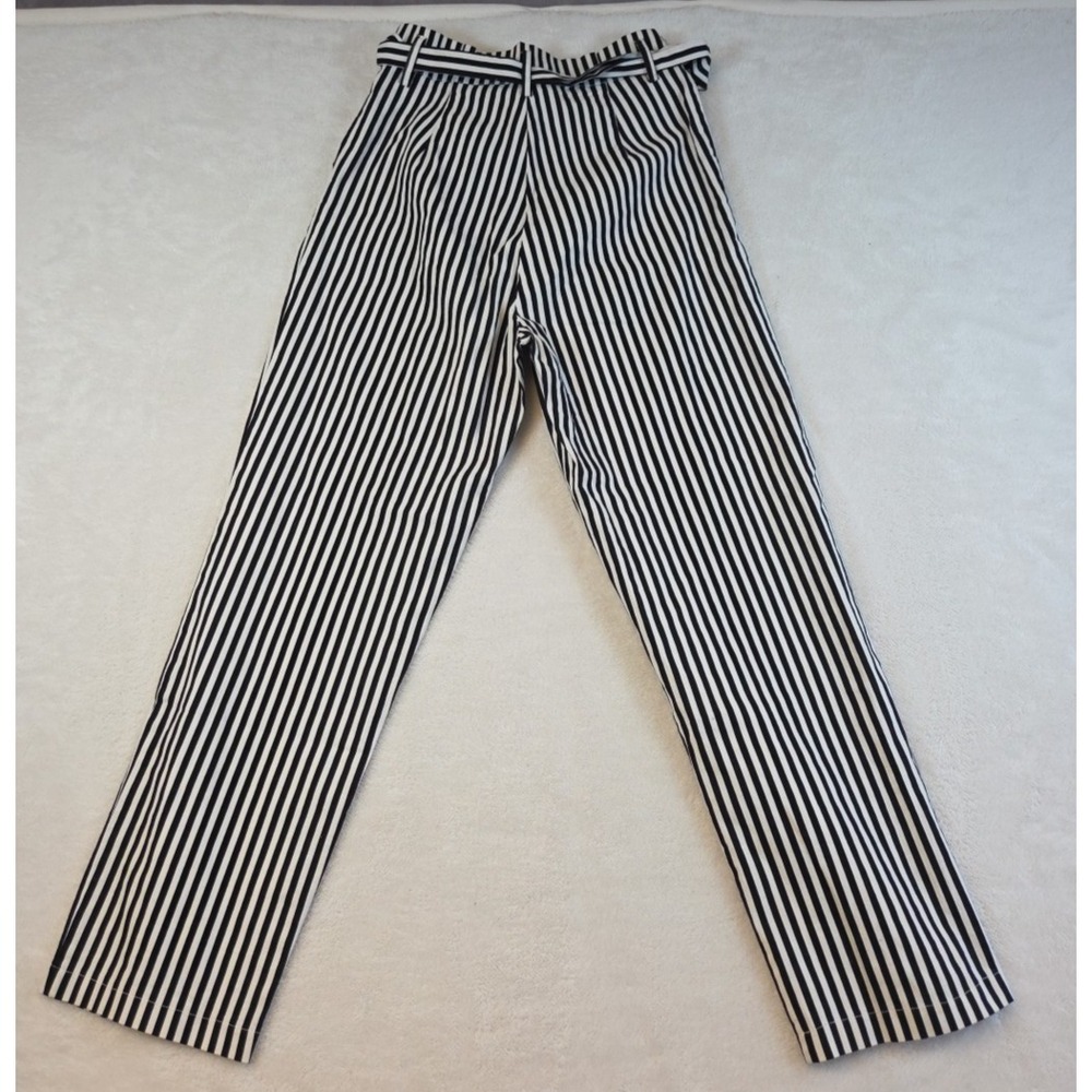 Addie Women's Striped Dress Pants Size S Black/White - Picture 4 of 4